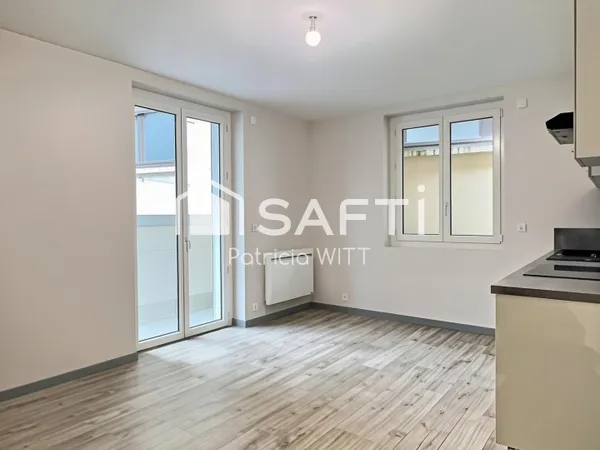 Appartement T3 rénové - MONTESSUIT - balcon - place de stationnement