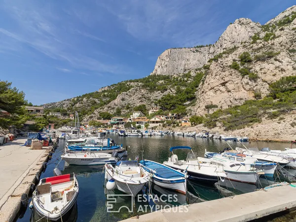 Cabanon de pêcheur rénové au coeur des Calanques - Morgiou