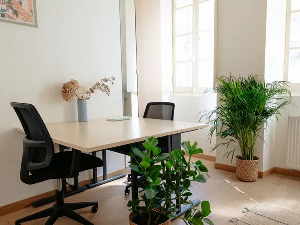 Bureau privatif 2 postes PLEIN CENTRE Bordeaux co-working