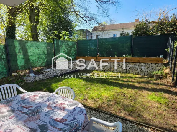 Bel appartement faibles charges, avec jardin