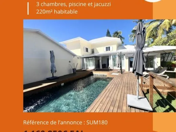 A ACHETER - VILLA - ST GILLES LES BAINS