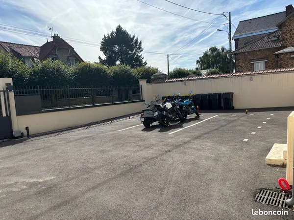 Place de parking sécurisée