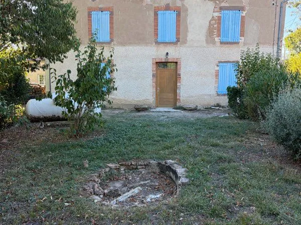 Maison en pierre 4 chambres avec grand jardin - Castelnau-de-Lévis