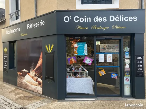 Boulangerie-Pâtisserie + logement - Loyer 400 - Matériel récent - 100 000