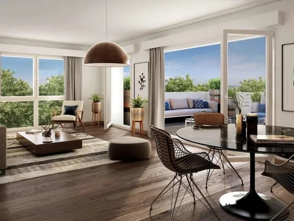 2 PIÈCES de 41m² + LOGGIA