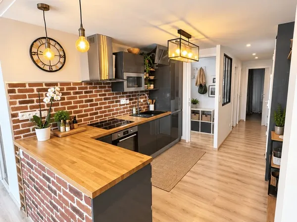 Appartement 3 pièces 64 m²
