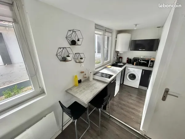 Meublé 1 pièce 26 m²