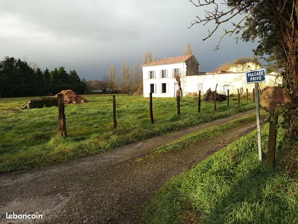 Maison charentaise à rénové