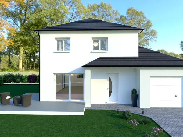 Terrain + maison 114 m²