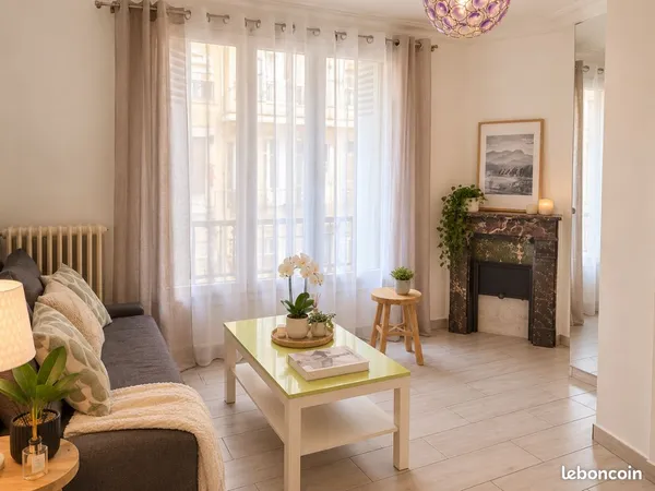 Chambre meublée avec douche et WC privatifs - Triel-sur-Seine centre