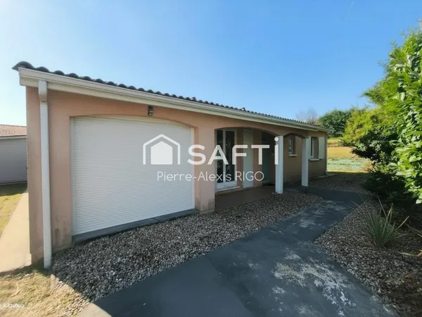Villa plain-pied 93m², 4 ch, accessible PMR