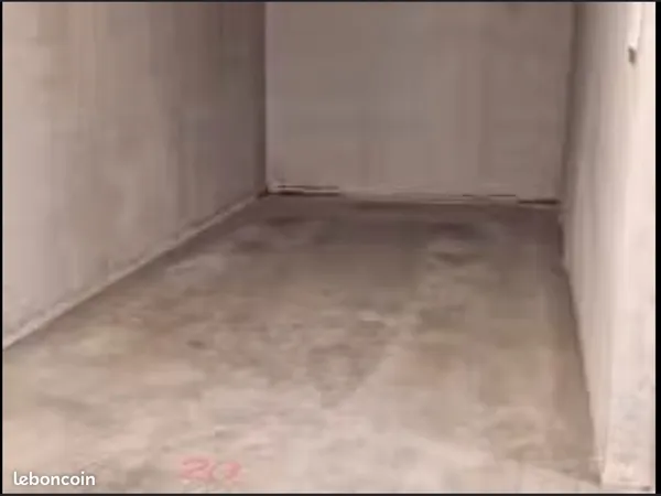 Garage fermé