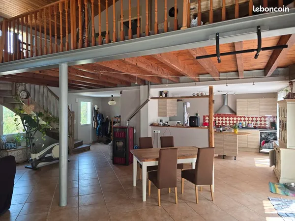 Maison 185m2 5 pièces avec mezzanine T6