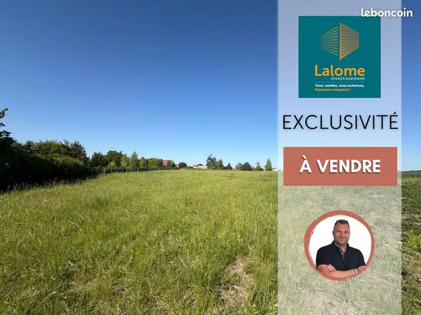 Terrain 650 m² Guainville