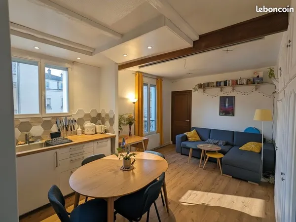 36m² (2 pièces) au calme - 1 min Métro Saint-Mandé