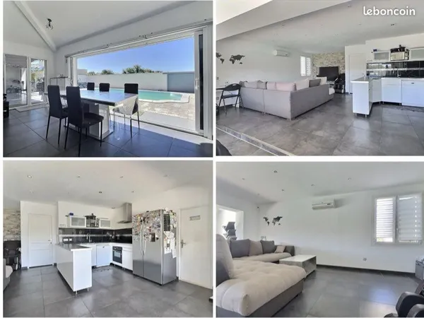 Maison de plain-pied avec piscine - Fos-sur-Mer, Les Carabins