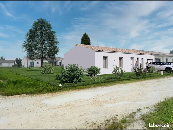 🏡 À LOUER - MAISON NEUVE À GÉMOZAC 85 m² • 3 chambres • Garage 20 m² • Terrain clos de 590 m² 📍 Gémo