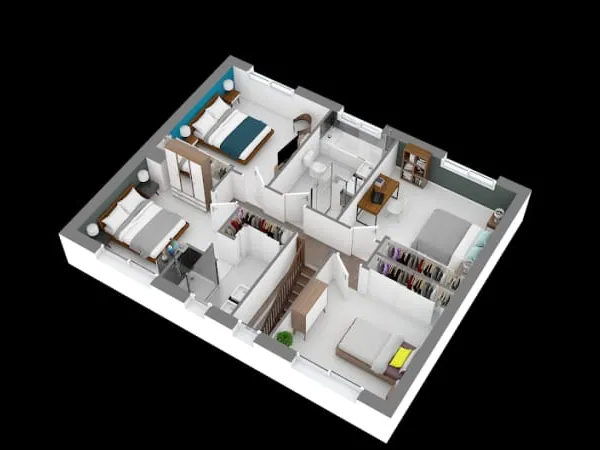 Maison neuve 5 pièces 129 m²