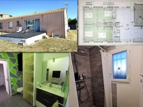Maison récente 105 m² ? 2019 € Plain-pied 4 chambres ? DPE A