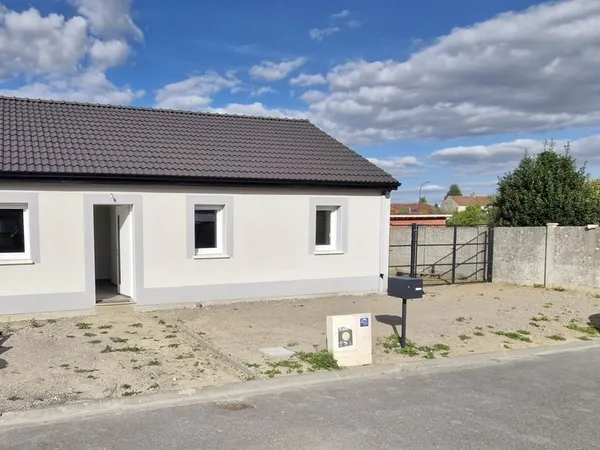 Maison neuve RE2020 - 87 m² - 3 chambres - Hérin