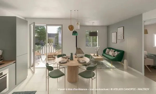APPARTEMENT NEUF T3 AVEC JARDIN ET PARKING SOUTERRAIN