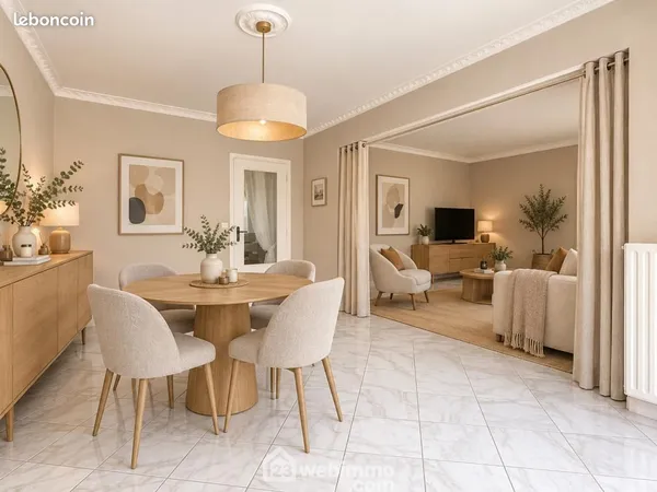 Appartement 4 pièces 75 m²