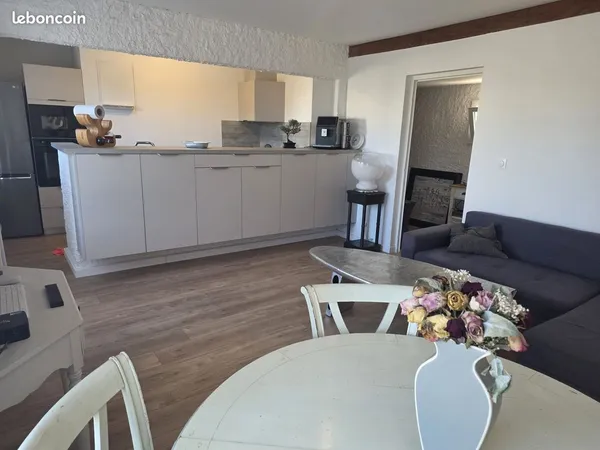 Appartement + garages de 75m2