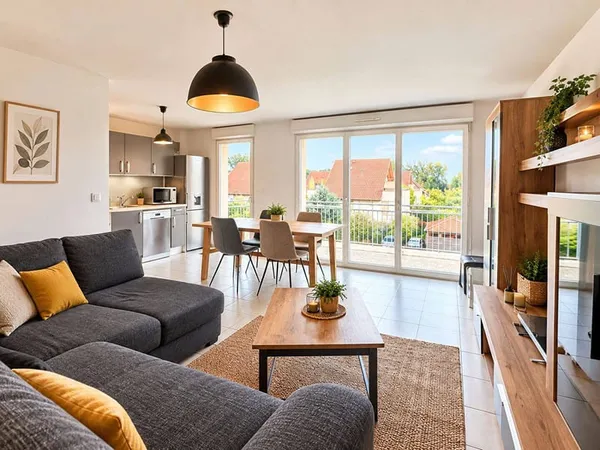 Appartement 3 pièces 65 m²