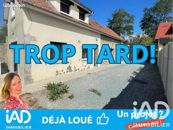 Maison 3 pièces 60 m²