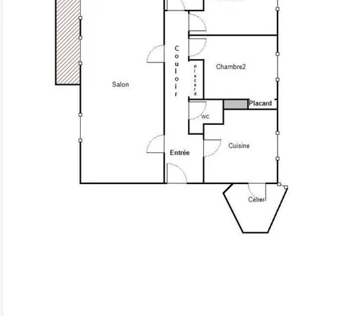 À LOUER - Superbe appartement T3 traversant avec terrasse à Villers-le-Lac
