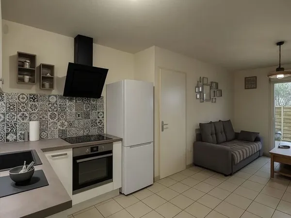 T2 38 m² avec jardin privatif, terrasse et parking fermé
