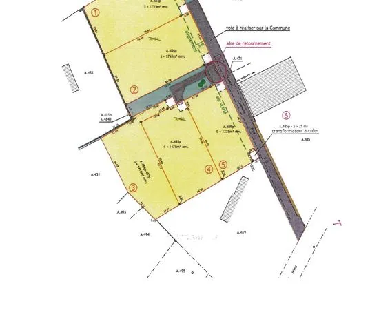 Vends terrain constructible - Viabilisé Lot 1