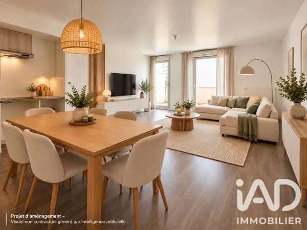 Appartement 3 pièces 66 m²