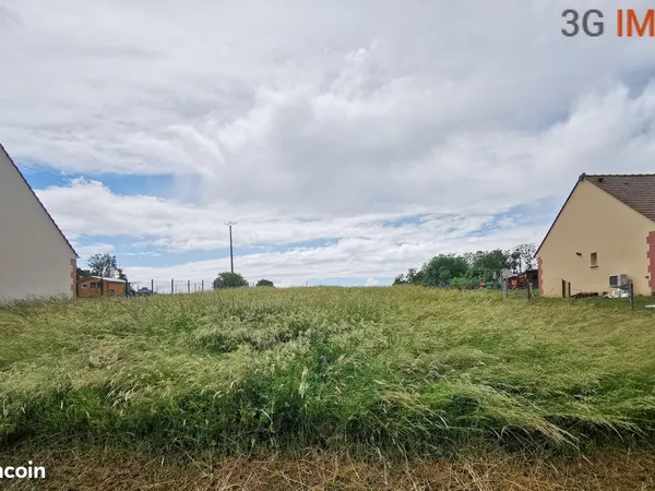 Terrain constructible 844 m² | Le Mesnil-Théribus | Potentiel exceptionnel