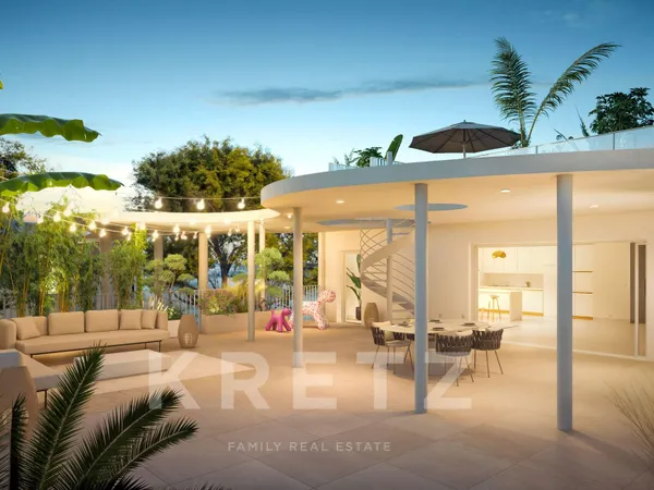 Villa sur le toit - 165 m² habitables et plus de 205 m² d'espaces extérieurs