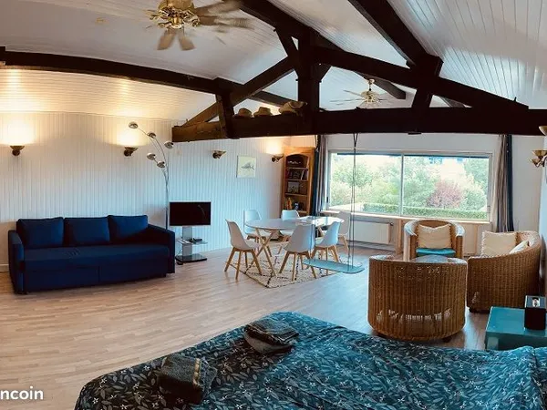 Moulleau 200m de la plage - Loft 1 ou 2 personnes - Bail 9 mois