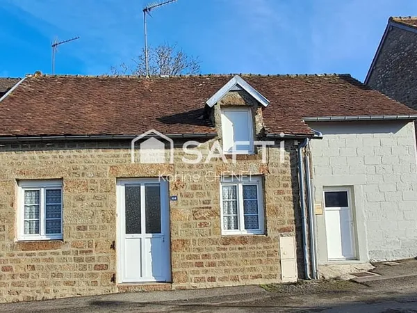 Maison en pierres 3 pièces de plain-pied garage