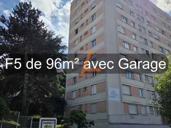 Proche Montaud F5 de 95 m2 au 6éme étage avec ascenseur et