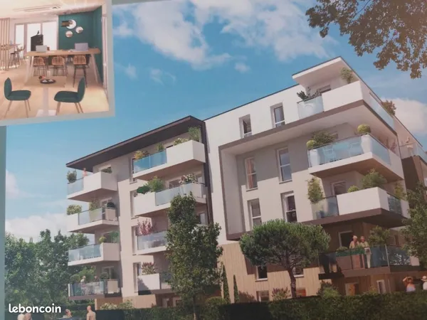 Appartement 2 pièces 44 m²