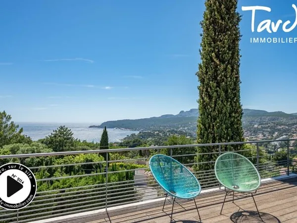 Villa avec Vue mer, proche du port - 13260 CASSIS