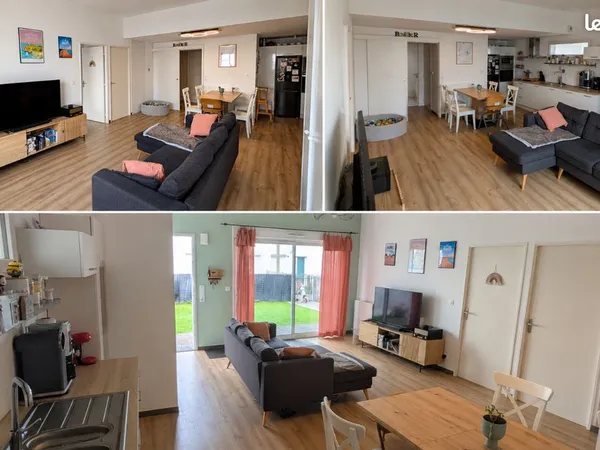 À vendre - Appartement T4 de 76 m² avec jardin, terrasse et parking