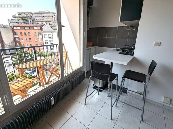 Studio meublé à louer à Boulogne Billancourt