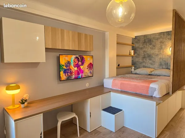 ✨ Cannes Centre - Studio d'exception 25 m², rénové & meublé clé en main