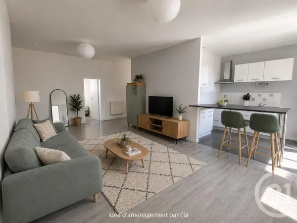 Appartement 2 pièces 53 m²