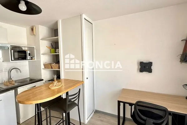 Appartement meublé 1 pièce 17 m²