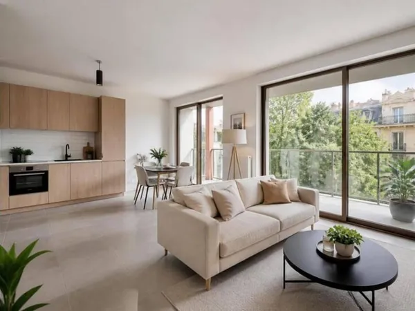 Appartement 3 pièces 63 m²