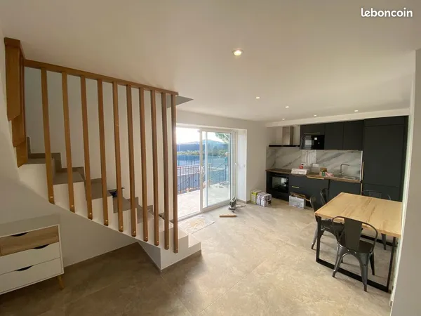 A louer t3 meubles, 75 m² avec balcon et jardin