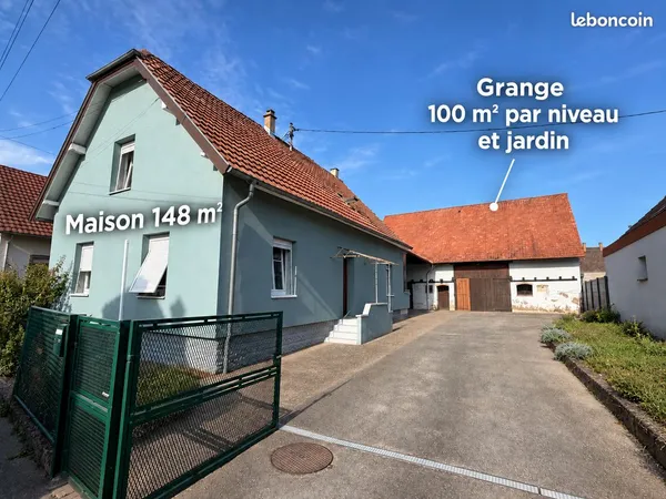 Maison avec grange et dependances