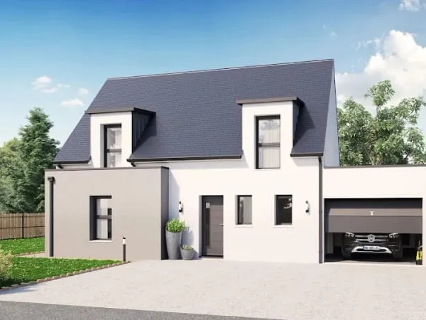 Maison neuve 6 pièces 158 m²