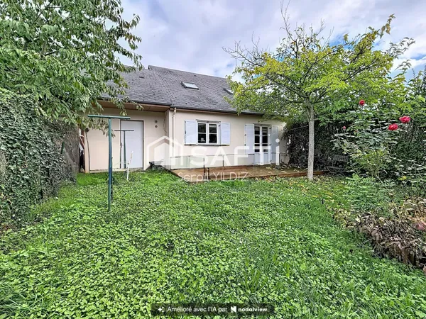 JOUÉ-LÈS-TOURS - MAISON 88 m² - 3 CHAMBRES - JARDIN - GARAGE